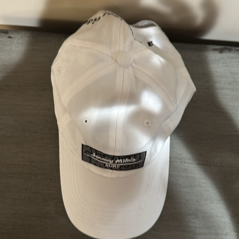 Jersey Mike's White Surf Cap, Baseball Hat